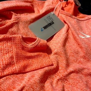 Gymshark crop top vital seamless NWT